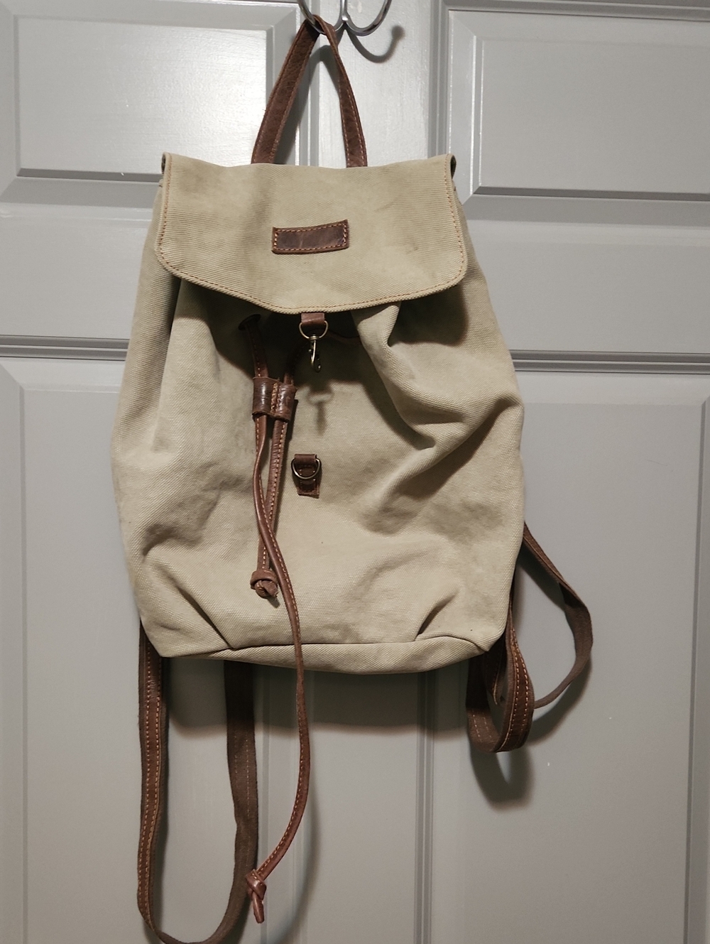 Army Green Backpack. Vintage Addiction Brand